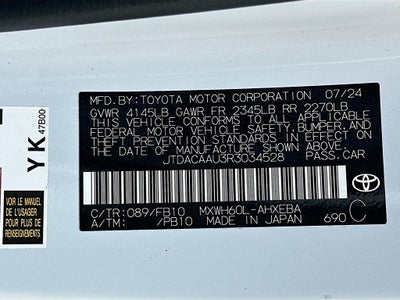 2024 Toyota Prius LE