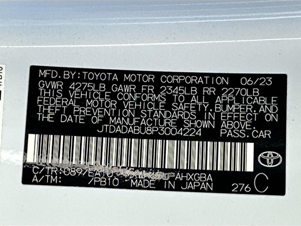 2023 Toyota Prius XLE