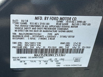 2019 Ford Ecosport Titanium