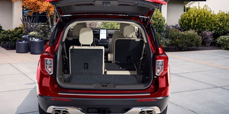 2024 Ford Explorer trunk