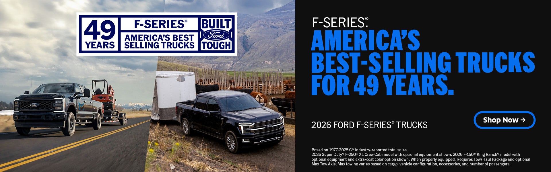 2026 FORD F-SERIES® TRUCKS